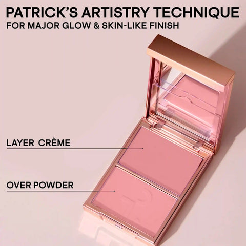 Major Headlines Double-Take Crème & Powder Blush Duo
