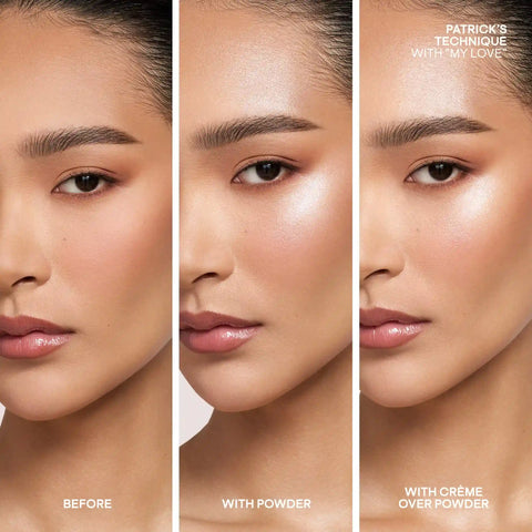 Major Glow Crème & Powder Light Reflecting Translucent Highlighter Duo